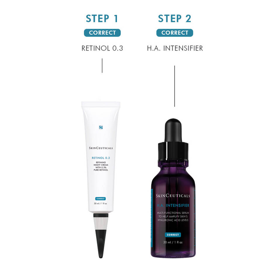 Hyaluronic Acid & Retinol Routine Set Skinceuticals