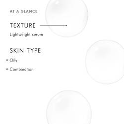 Lightweight texture of Skinceuticals Blemish + Age Defense, a glycolic and salicylic acid serum suitable for oily and combination skin