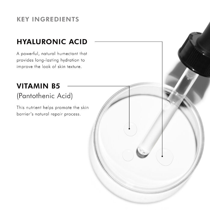 Key ingredients of SkinCeuticals B5 Hydrating Serum includes hyaluronic acid and vitamin B5	