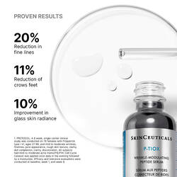 Clinically proven results after usage of SkinCeuticals P-TIOX anti-wrinkle peptide serum for 8 weeks