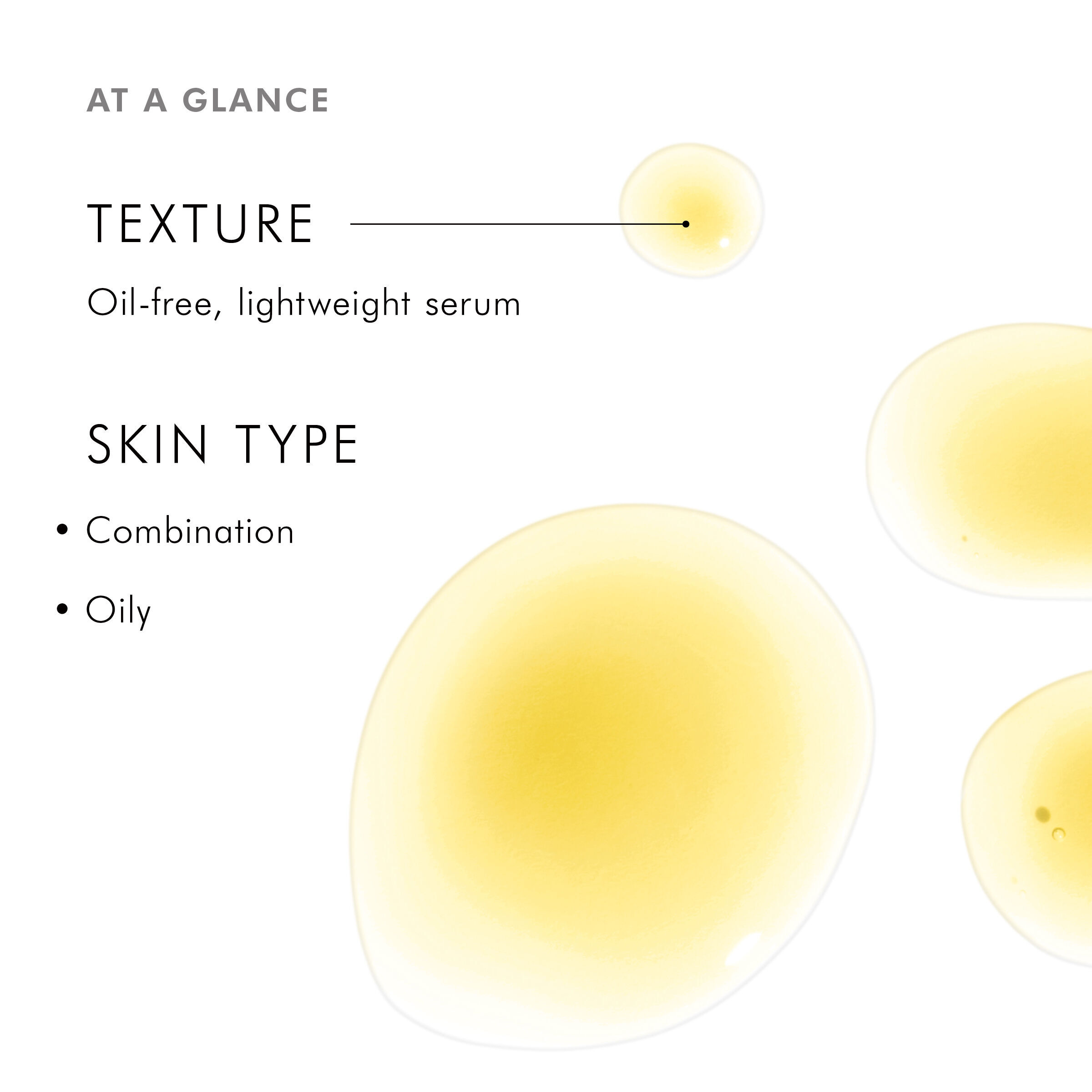 Discoloration Defense is a lightweight, oil-free dark spot serum suitable for combination and oily skin types