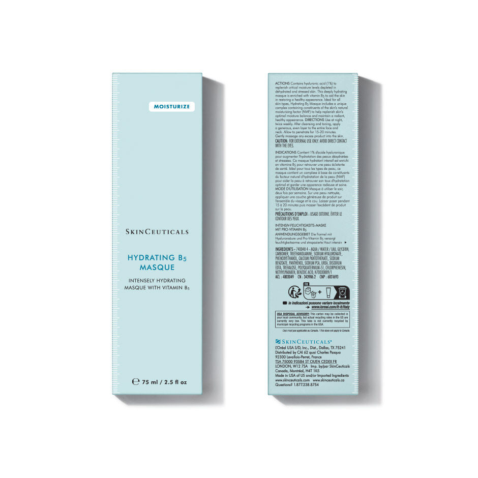 Hydrating B5 Hyaluronic Acid Facial Mask