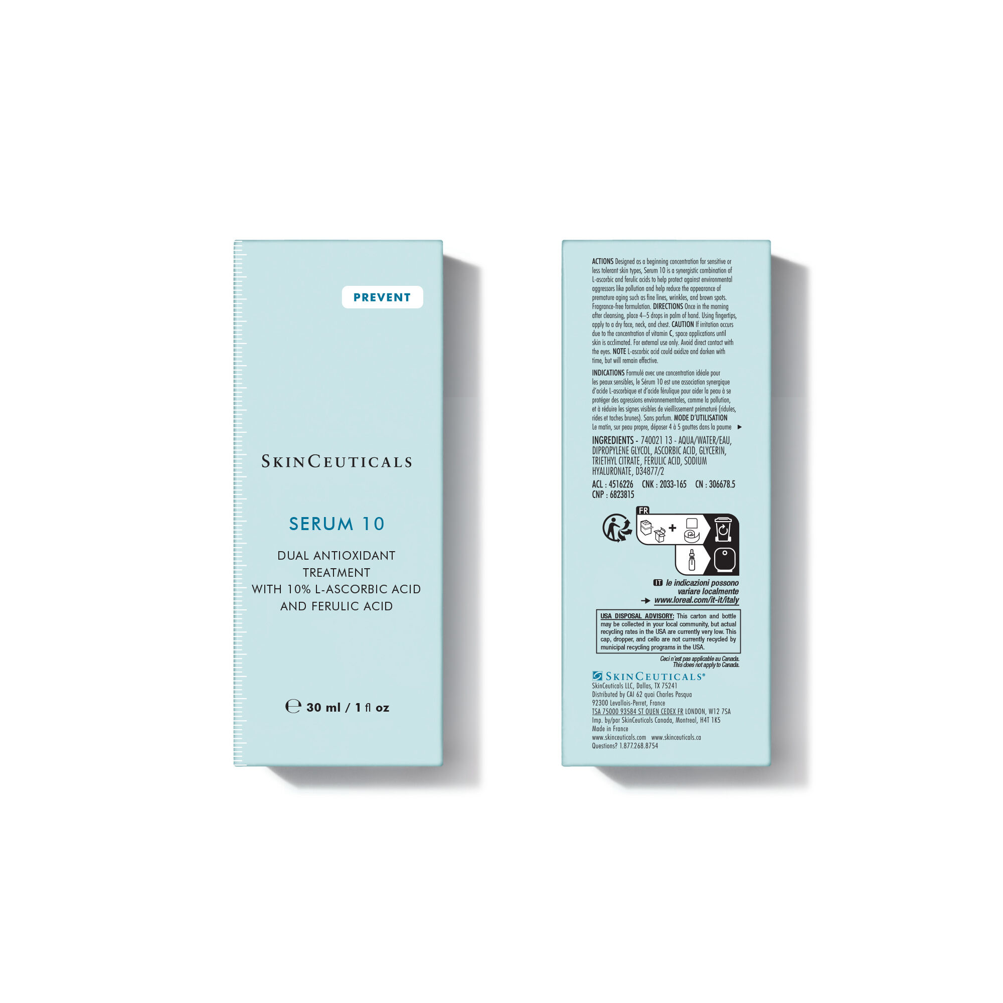 Serum 10 AOX Vitamin C Serum for Sensitive Skin