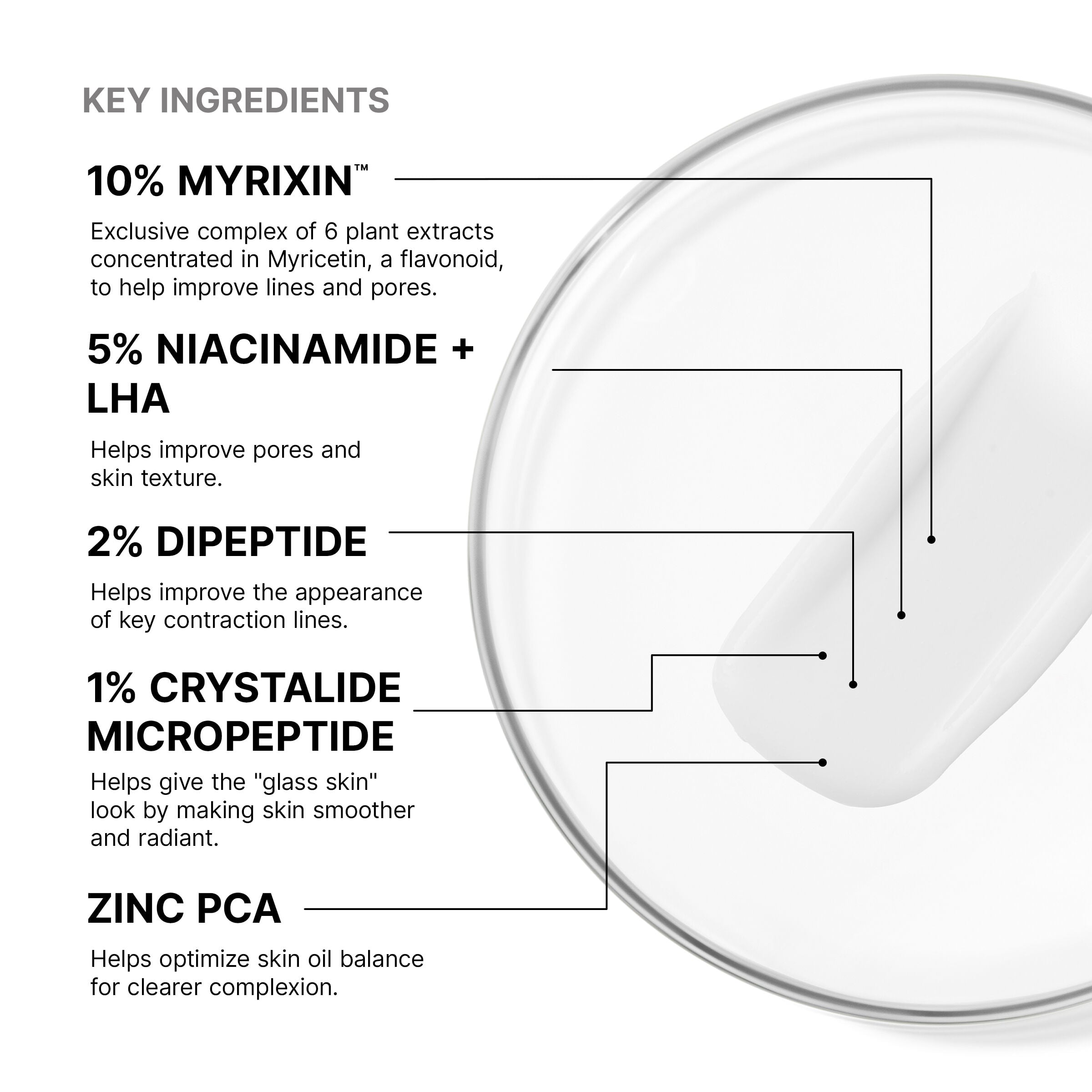 P-TIOX Anti-Wrinkle Peptide Cream for Glass Skin Radiance