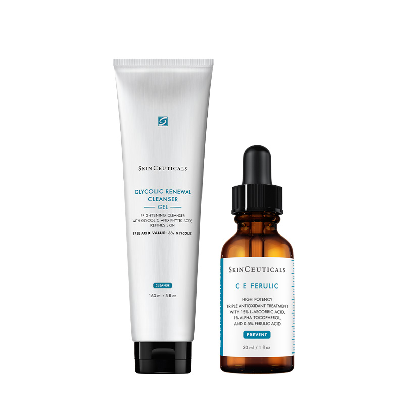 Glycolic Acid & Vitamin C Bundle SkinCeuticals